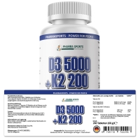 Preview: Pharmasports Vitamin D3 5000 + K2 200