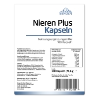 Preview: Bergen Nieren Plus Kapseln