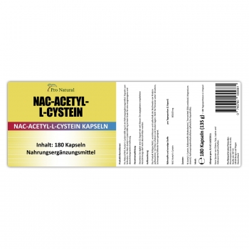 Pro Natural NAC-Acetyl-L-Cystein