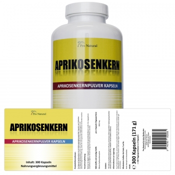 Pro Natural Aprikosenkern Kapseln