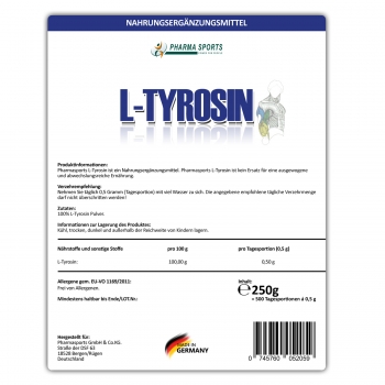 Pharmasports L-Tyrosin Pulver