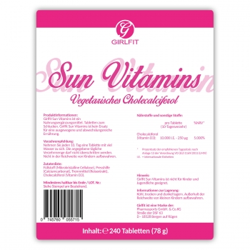 Girlfit Sun Vitamins