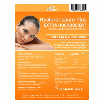 Steiner Hyaluronsäure Plus