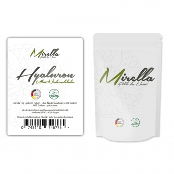 Mirella Hyaluron Ultra-Niedermolekular 15g