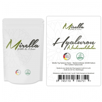 Mirella Hyaluron Niedermolekular 15g