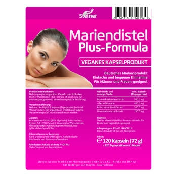 Steiner Mariendistel Plus-Formula