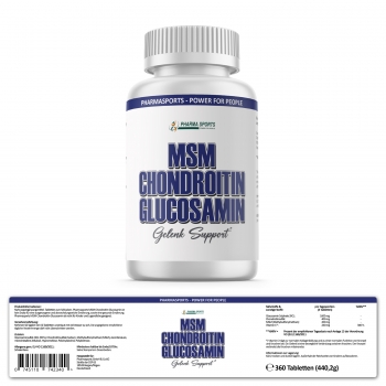 Pharmasports MSM Chondroitin Glucosamin