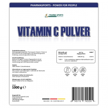 Pharmasports Vitamin C Pulver