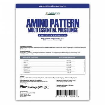 Pharmasports Amino Pattern Multi Essential