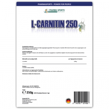 Pharmasports L-Carnitin 250