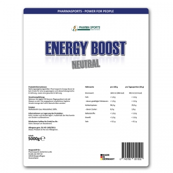 Pharmasports Energy Boost 5000g