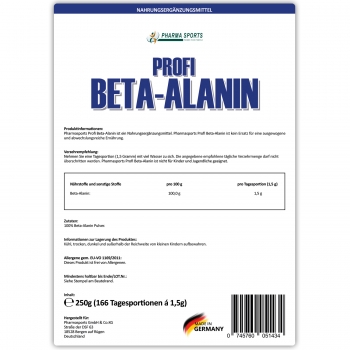 Pharmasports Profi Beta Alanin