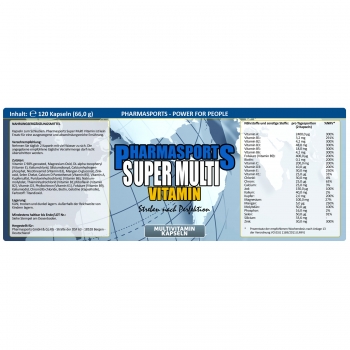 Pharmasports Super Multi Vitamin