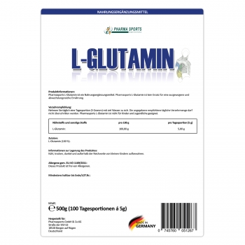 Pharmasports L-Glutamin