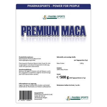 Pharmasports Premium Maca