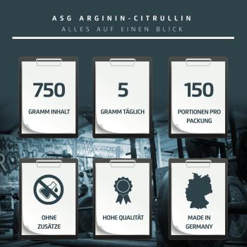 ASG Arginin - Citrullin Powder