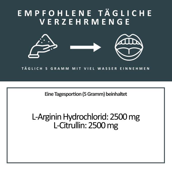 ASG Arginin - Citrullin Powder