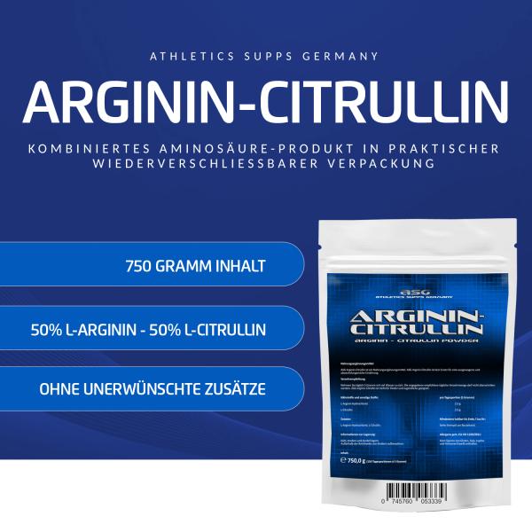 ASG Arginin - Citrullin Powder