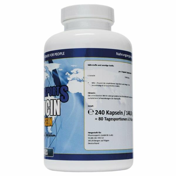 Pharmasports L-Leucin Kapseln