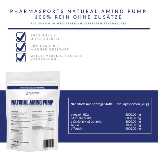 Pharmasports Natural Amino Pump